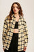 Over Sized Plaid Soft Sherling Shacket - LECCE