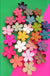 Oversize Matte Flower Hair Claw Clips - LECCE