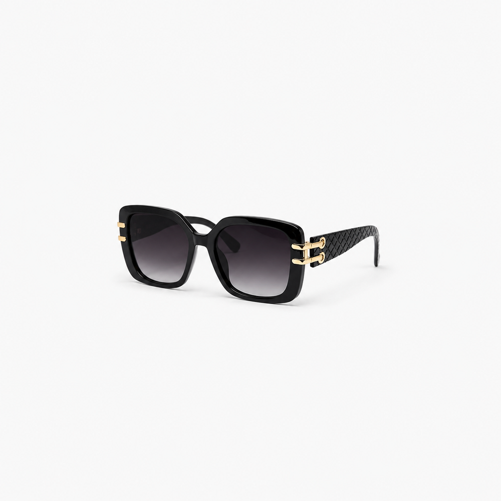 Sunglasses on soft white background