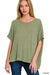 Oversized Top With Pocket - LECCE