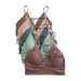 Padded Lace Longline Silhouette Bralette - LECCE