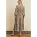 Paisley Floral Tiered Dress - LECCE