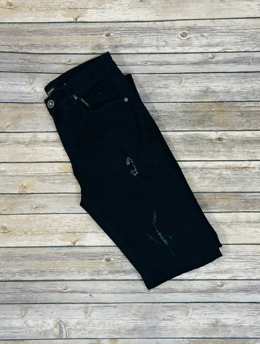 Pavini Black Denim Pants - LECCE