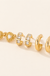 Pearl Heart Rhinestone Earring Trio on soft-white background