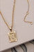 Petite Delicate Initial Pendant Necklace - LECCE