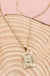 Petite Delicate Initial Pendant Necklace - LECCE