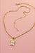 Petite Delicate Initial Pendant Necklace - LECCE