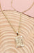 Petite Delicate Initial Pendant Necklace - LECCE