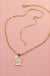 Petite Delicate Initial Pendant Necklace - LECCE