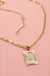 Petite Delicate Initial Pendant Necklace - LECCE