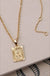 Petite Delicate Initial Pendant Necklace - LECCE