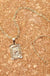 Petite Delicate Initial Pendant Necklace - LECCE