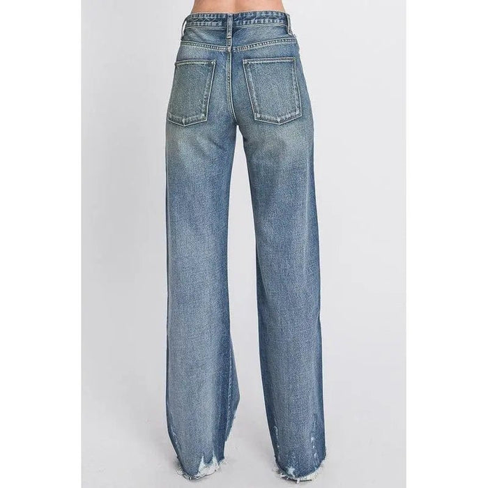 Petra High Waist Wide Leg Pants - LECCE