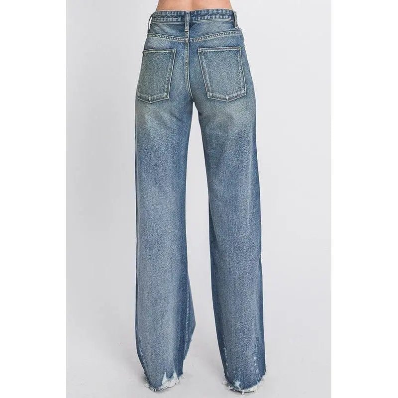 Petra High Waist Wide Leg Pants - LECCE