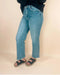 Petra Super High Rise Stretch Classic Straight Jeans - LECCE