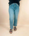 Petra Super High Rise Stretch Classic Straight Jeans - LECCE