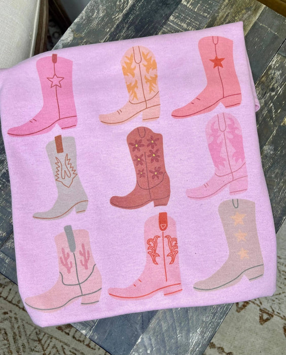 Pink Boots T-Shirt - LECCE