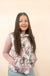 Pink Camo Puffer Vest - LECCE