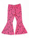 Pink Cow Western Girls Flare Jeans - LECCE