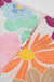 Pink Summer Floral Square Neck Puff Sleeve Babydoll Dress - LECCE