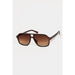 Plastic Aviator Frame Sunglasses - LECCE