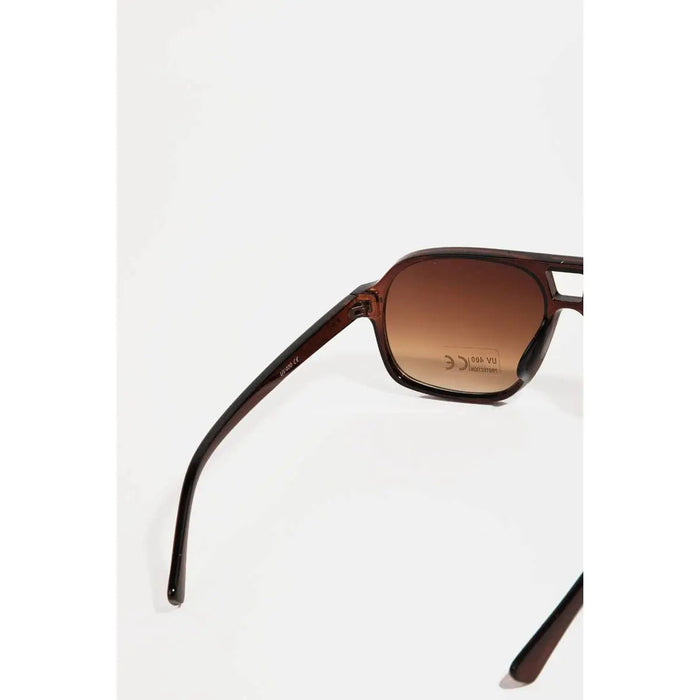 Plastic Aviator Frame Sunglasses - LECCE