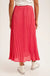Pleated Chiffon Maxi Skirt - LECCE