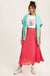 Pleated Chiffon Maxi Skirt - LECCE