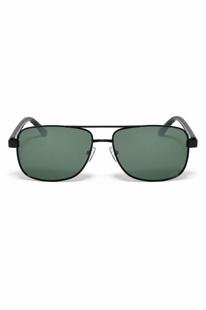 Polarized Aviators - Dark Green Black