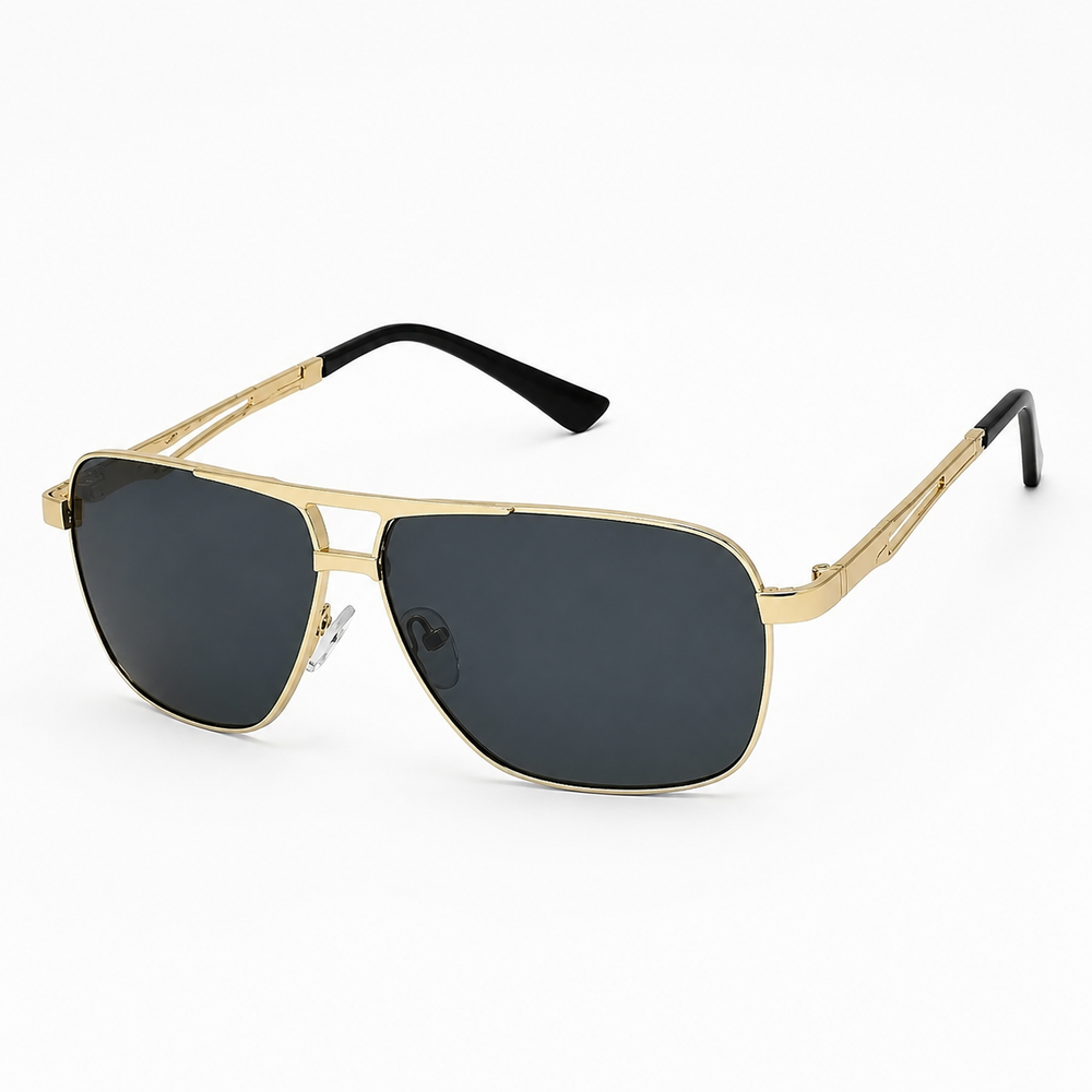 Sunglasses on soft white background