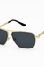 Sunglasses on soft white background