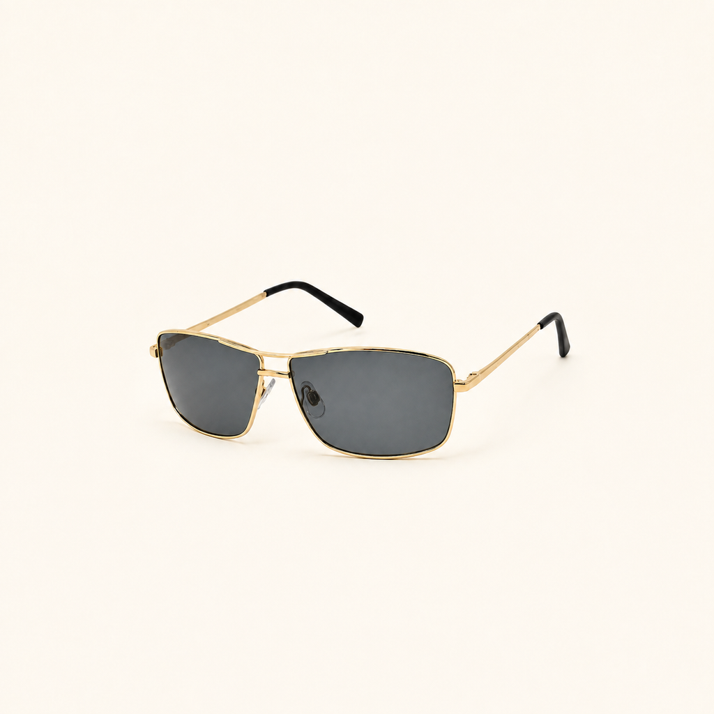Gafas de sol polarizadas con envoltura de metal