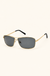 Polarized Metal Wrap Sunglasses - LECCE