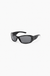 Sunglasses on soft white background