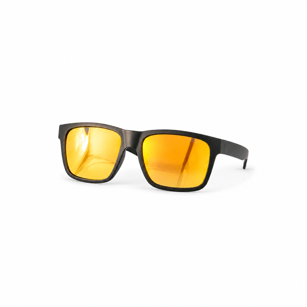 Polarized Wayfarer Sunglasses With Mirror Revo Lenses