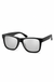 Polarized Wayfarer Sunglasses - Silver/Gray
