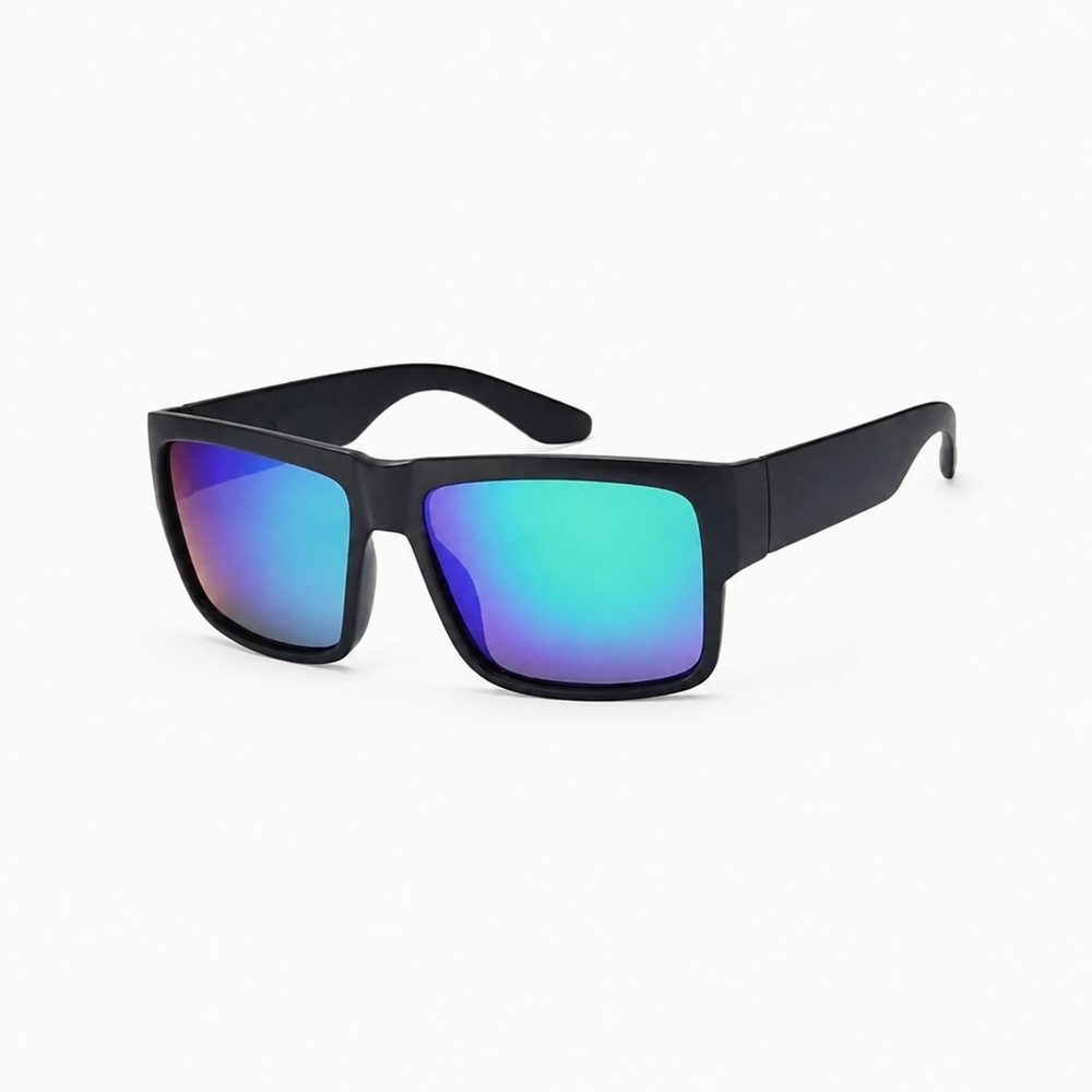 Sunglasses on soft white background