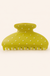 Polka Dot Hair Claw Clip - Lime