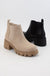 Poppy Chunky Lug Sole Chelsea Ankle Boots - LECCE