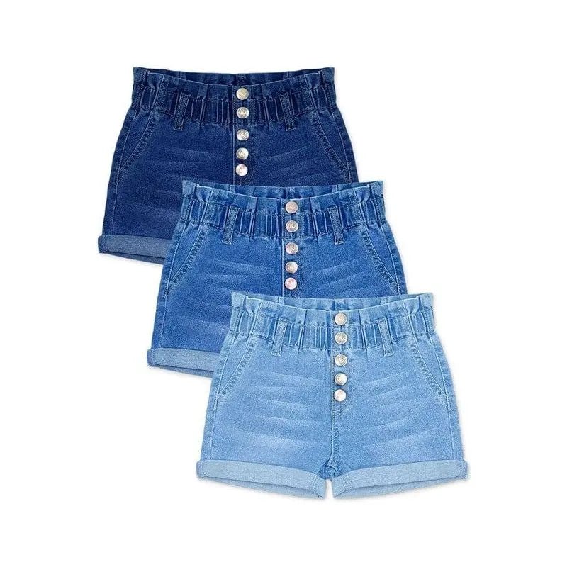 Pantalones cortos de mezclilla premium