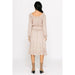 Printed Waist Smocking Dress - LECCE