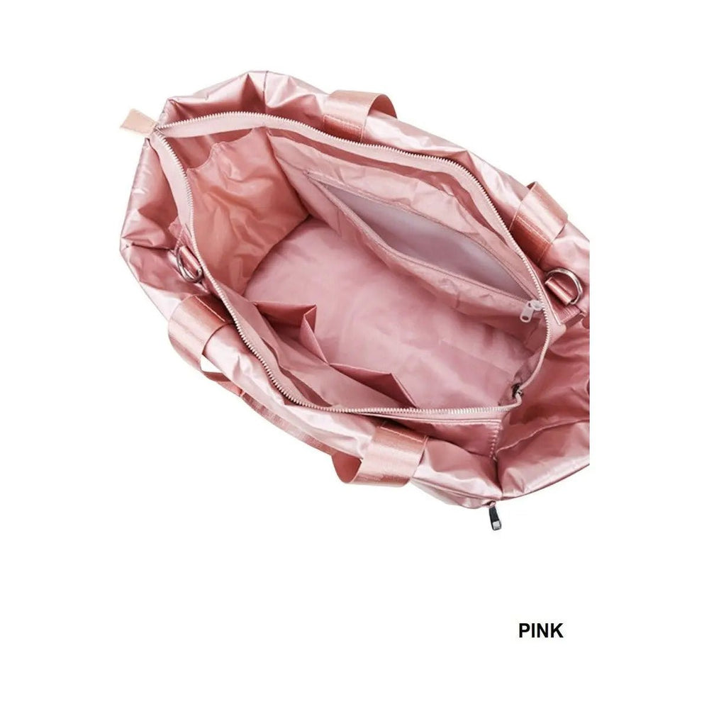 Puffy Quilted Waterproof Travel Sports Tote Bag - LECCE