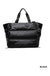 Puffy Quilted Waterproof Travel Sports Tote Bag - LECCE