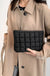 Quilted Cosmetic Makeup Pouch Clutch Bag - LECCE