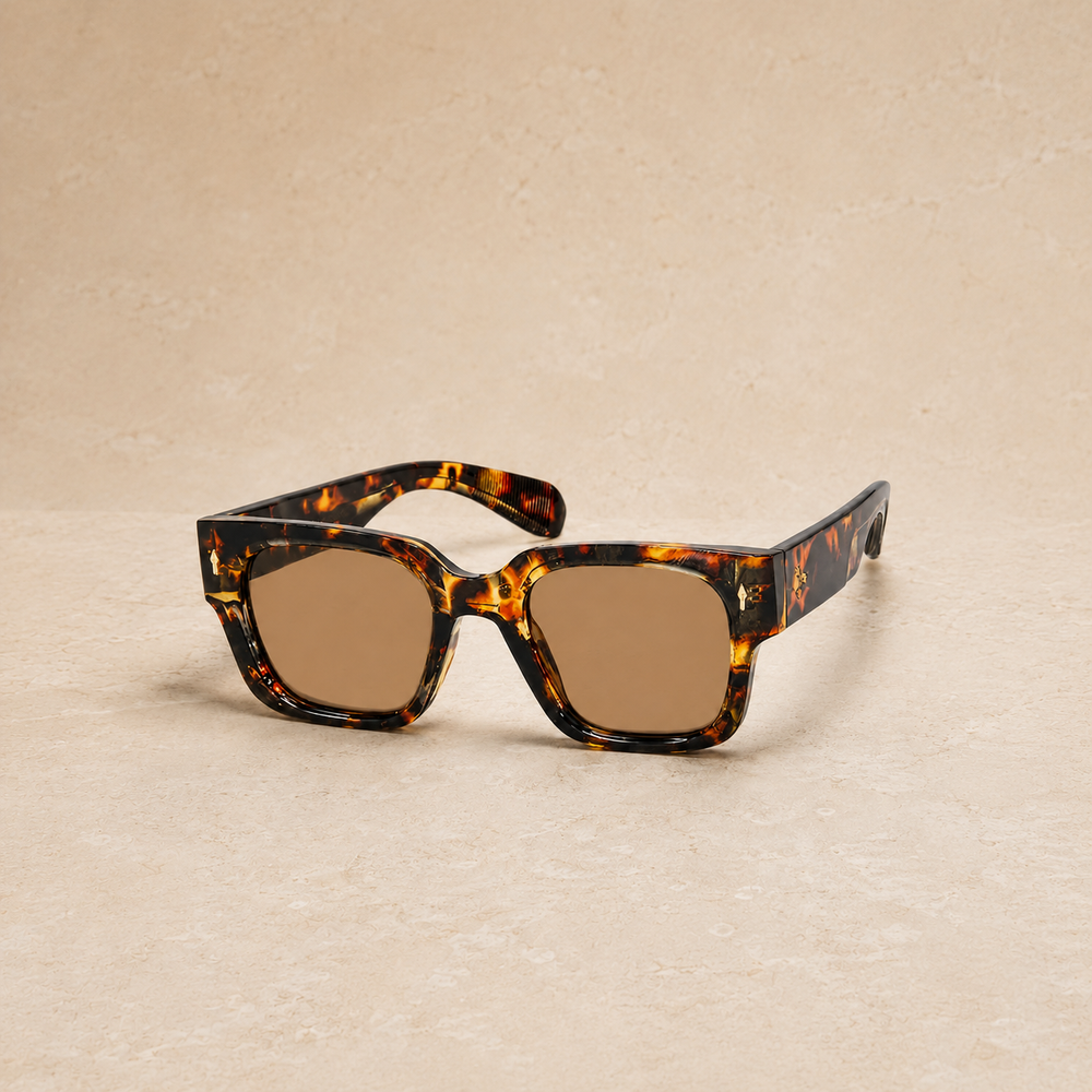 Retro Plastic Glasses with collection-card spacing - LECCE catalog