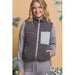 Reversible Fleece Vest With Side Pockets - LECCE