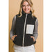 Reversible Fleece Vest With Side Pockets - LECCE
