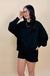 Ribbed Round Neck Pullover & Shorts Set - LECCE