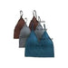 Ribbed Seamless Longline Bralette - LECCE