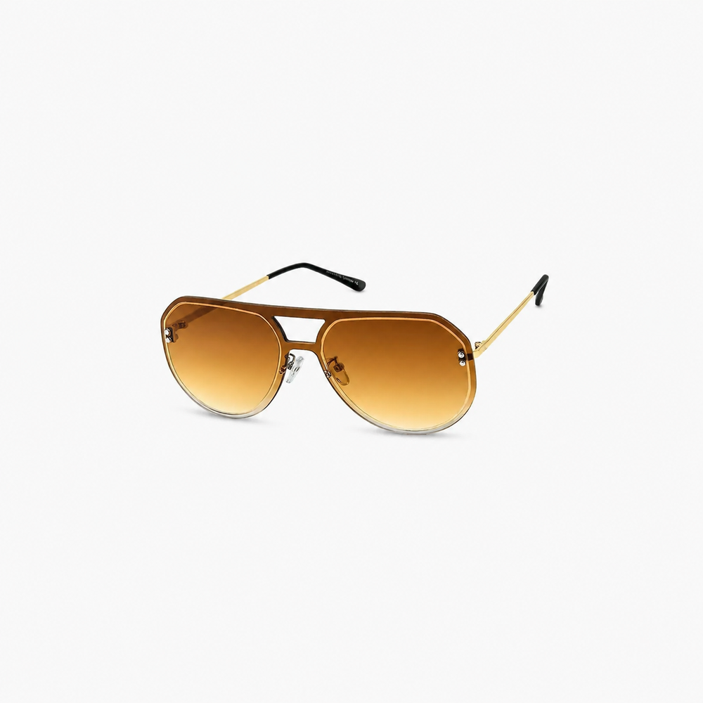 Sunglasses on soft white background